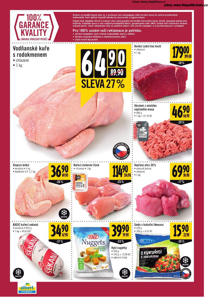 Stránka č. 6 - Akční leták Albert Hypermarket