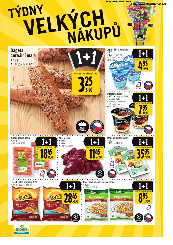 Stránka č. 4 - Akční leták Albert Hypermarket