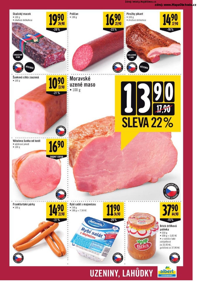 Stránka č. 9 - Akční leták Albert Hypermarket