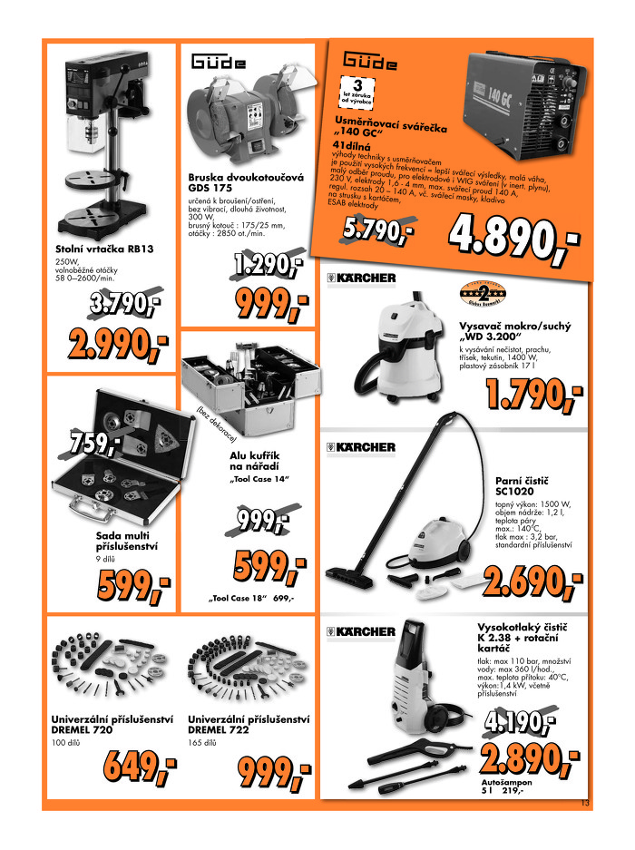 Stránka č. 13 - Akční leták Globus Baumarkt