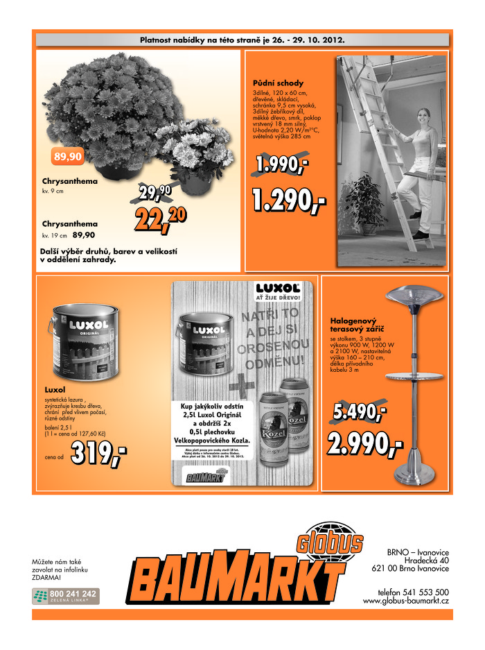 Stránka č. 16 - Akční leták Globus Baumarkt