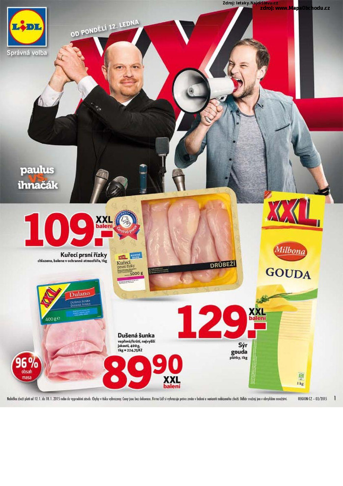 Stránka č. 1 - Akční leták Lidl