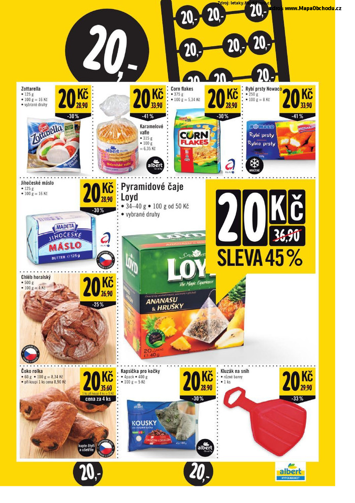 Stránka č. 3 - Akční leták Albert Hypermarket