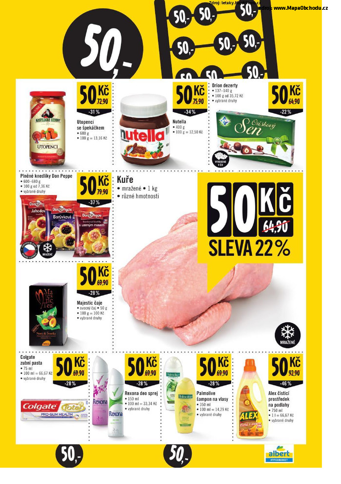 Stránka č. 5 - Akční leták Albert Hypermarket