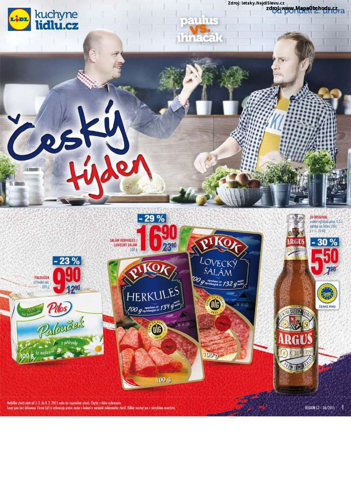 Stránka č. 1 - Akční leták Lidl