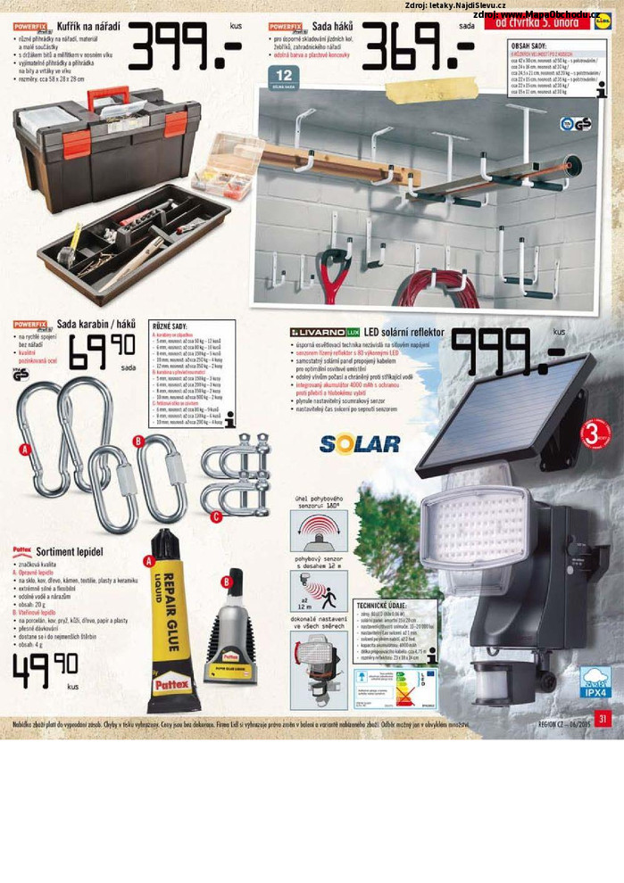 Stránka č. 31 - Akční leták Lidl