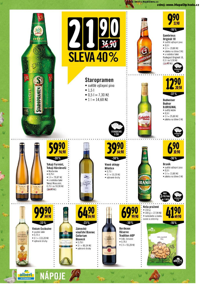 Stránka č. 14 - Akční leták Albert Hypermarket