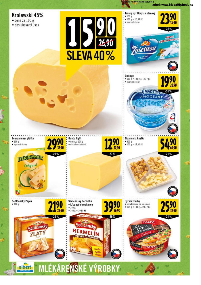 Stránka č. 4 - Akční leták Albert Hypermarket