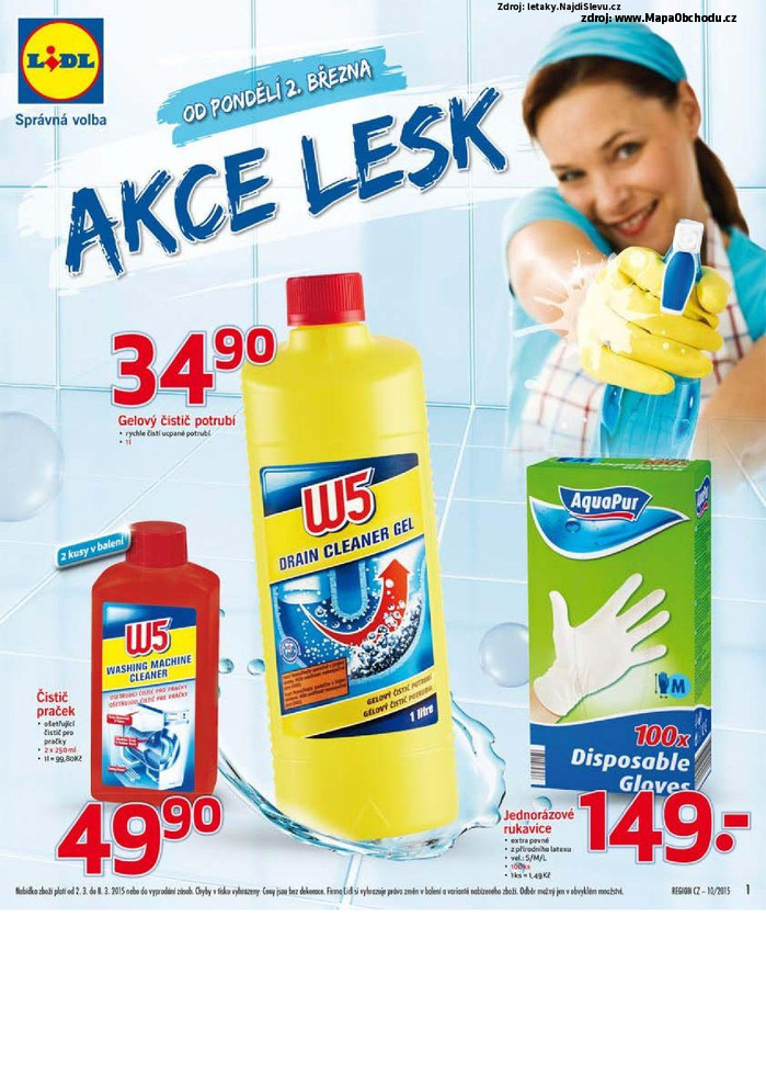 Stránka č. 1 - Akční leták Lidl