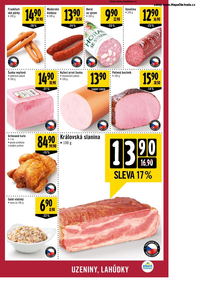 Stránka č. 3 - Akční leták Albert Supermarket