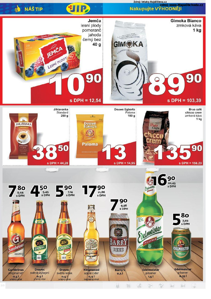 Stránka č. 20 - Akční leták JIP Cash and Carry