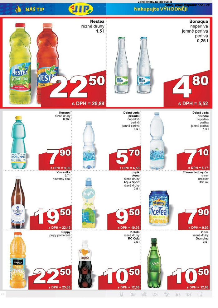 Stránka č. 22 - Akční leták JIP Cash and Carry