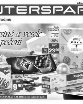 Interspar  Šťastné a veselé pečení