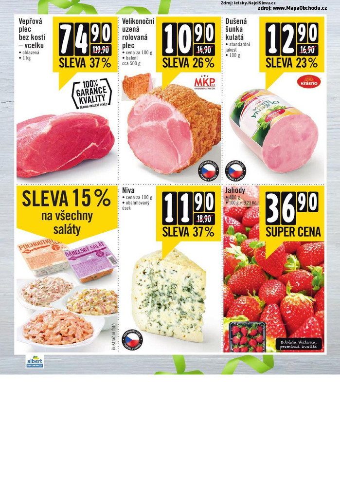 Stránka č. 2 - Akční leták Albert Hypermarket