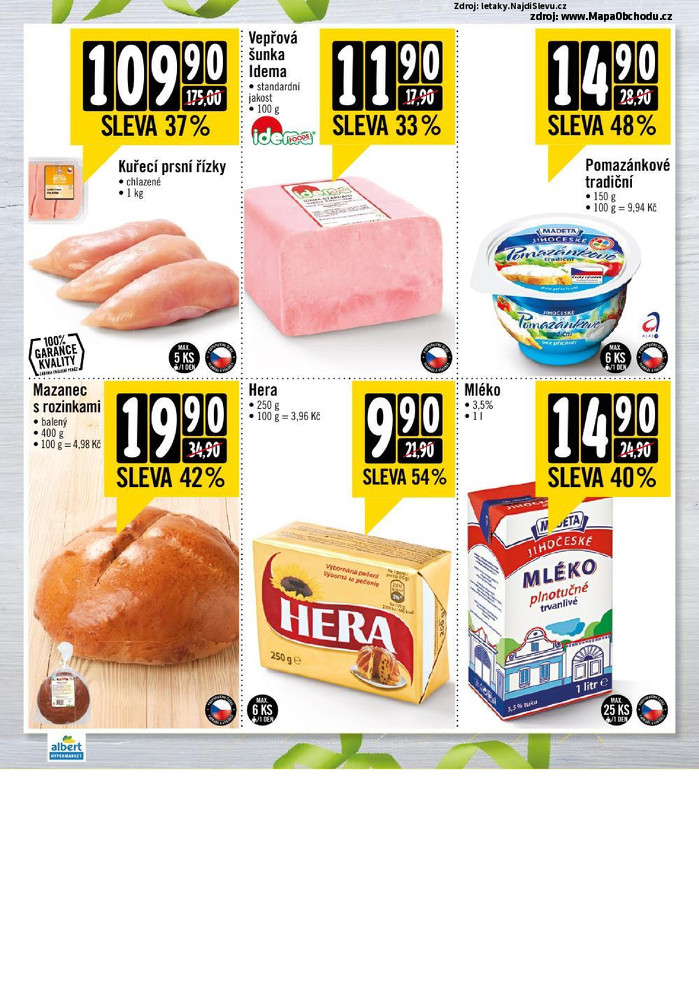 Stránka č. 2 - Akční leták Albert Hypermarket