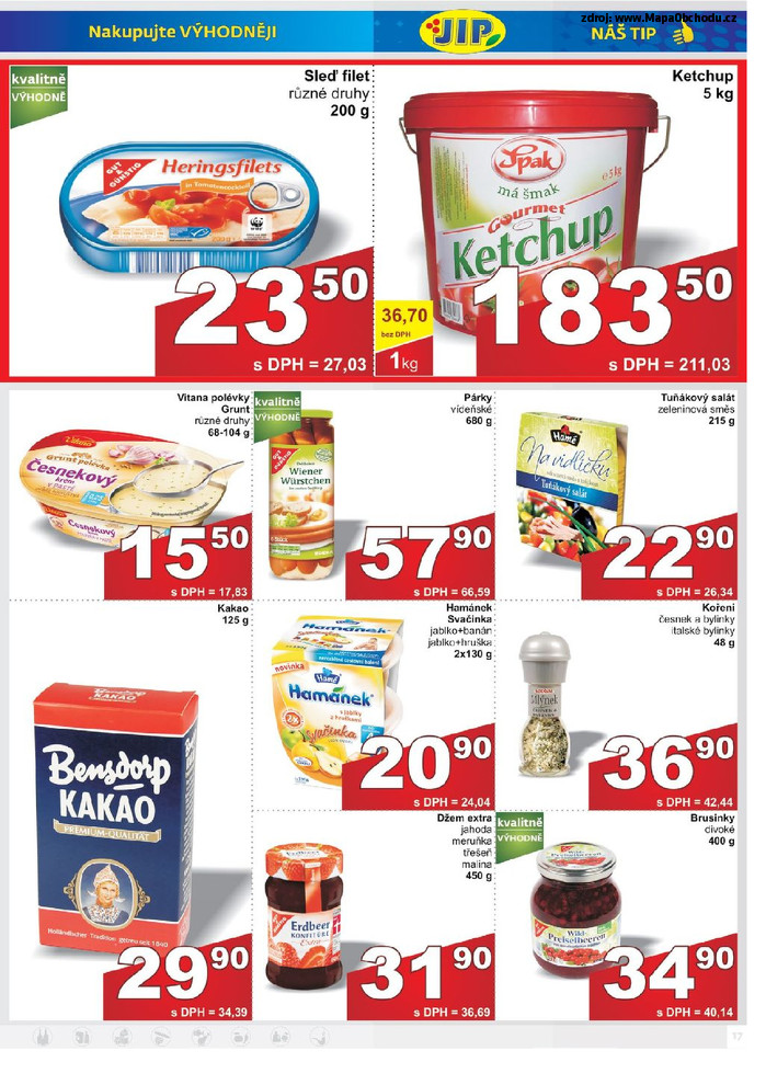 Stránka č. 17 - Akční leták Albert Cash and Carry