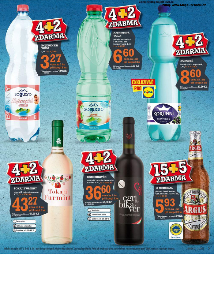 Stránka č. 5 - Akční leták Lidl