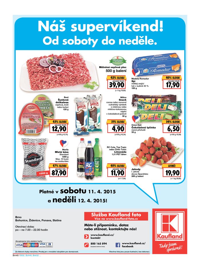 Stránka č. 40 - Akční leták Kaufland