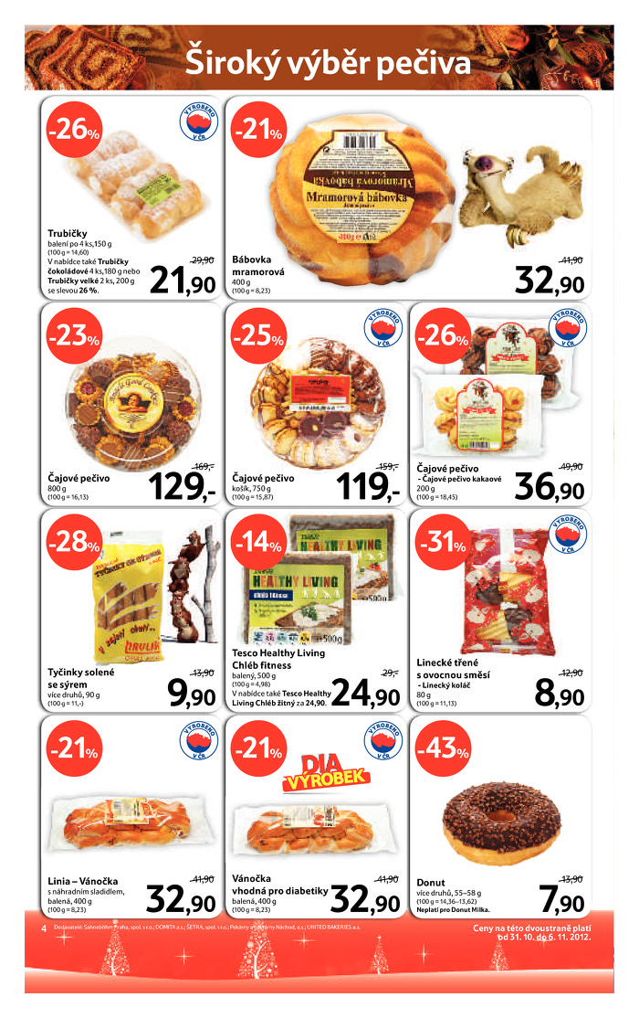 Stránka č. 4 - Akční leták Tesco Hypermarket