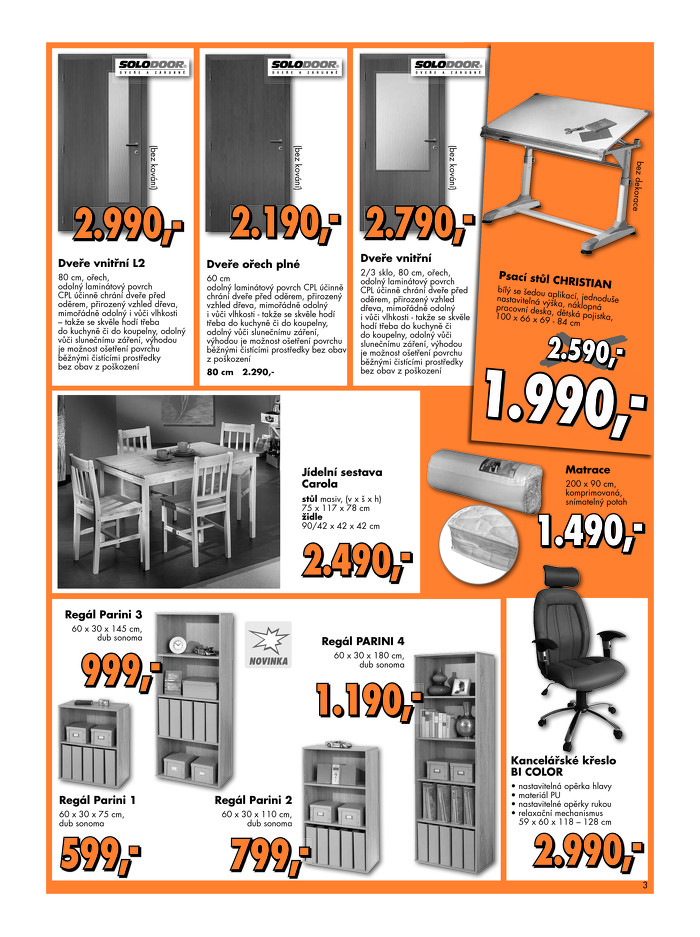 Stránka č. 3 - Akční leták Globus  Baumarkt