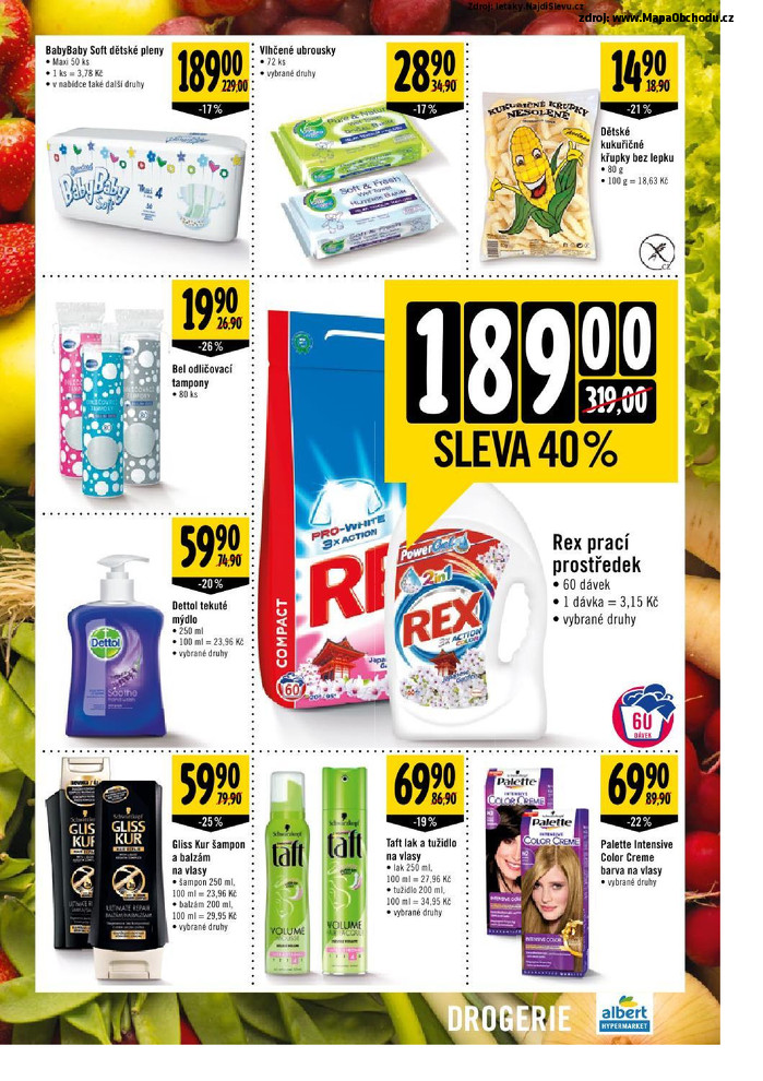 Stránka č. 15 - Akční leták Albert Hypermarket