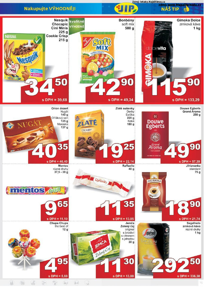 Stránka č. 15 - Akční leták JIP Cash and Carry