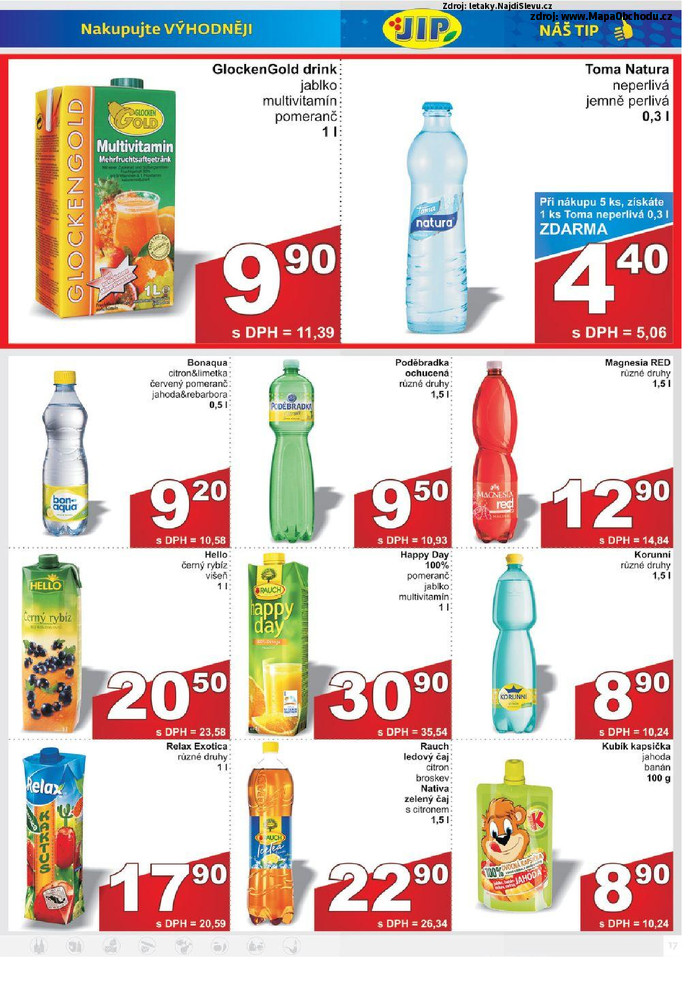 Stránka č. 17 - Akční leták JIP Cash and Carry