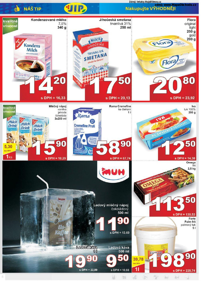 Stránka č. 8 - Akční leták JIP Cash and Carry