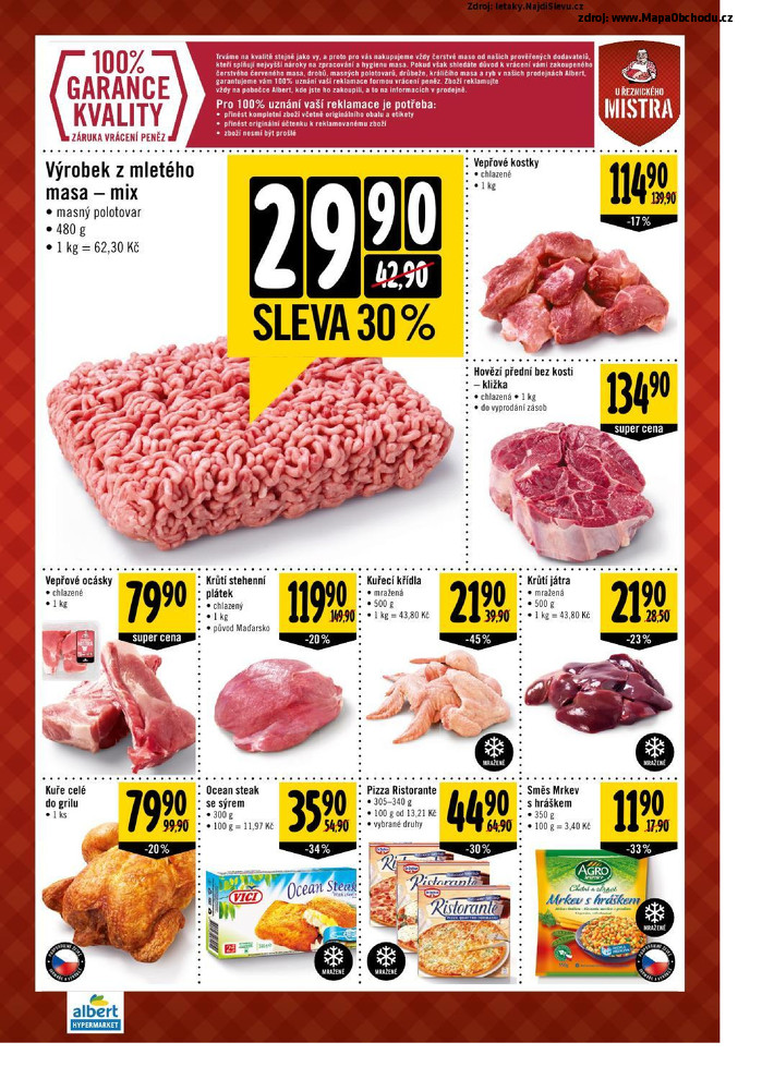 Stránka č. 2 - Akční leták Albert Hypermarket