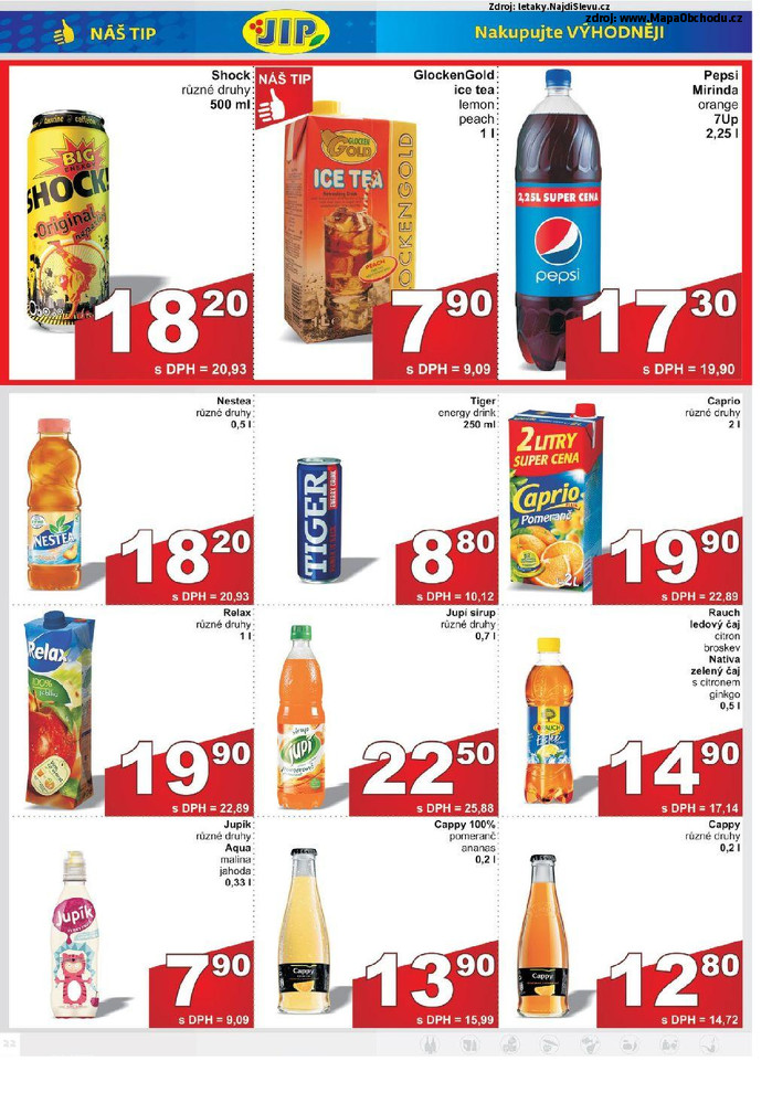 Stránka č. 22 - Akční leták JIP Cash and Carry