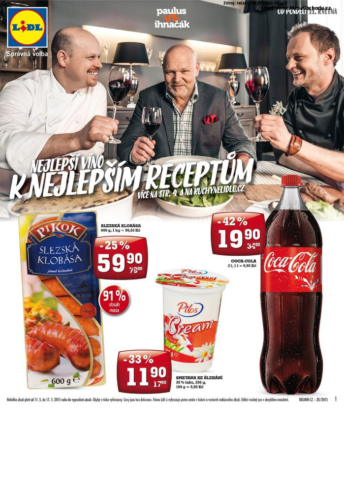 Stránka č. 1 - Akční leták Lidl