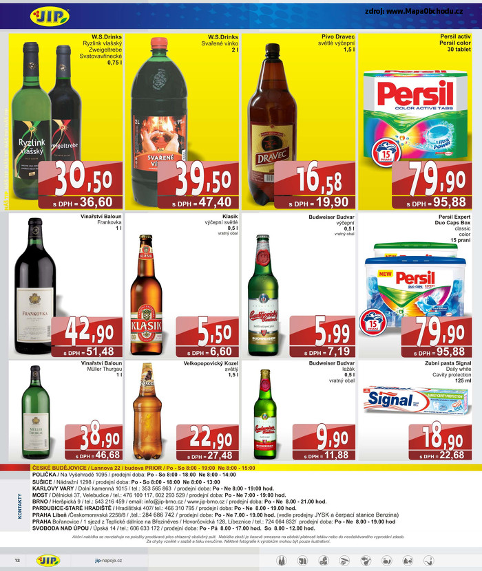 Stránka č. 12 - Akční leták JIP  Cash and Carry