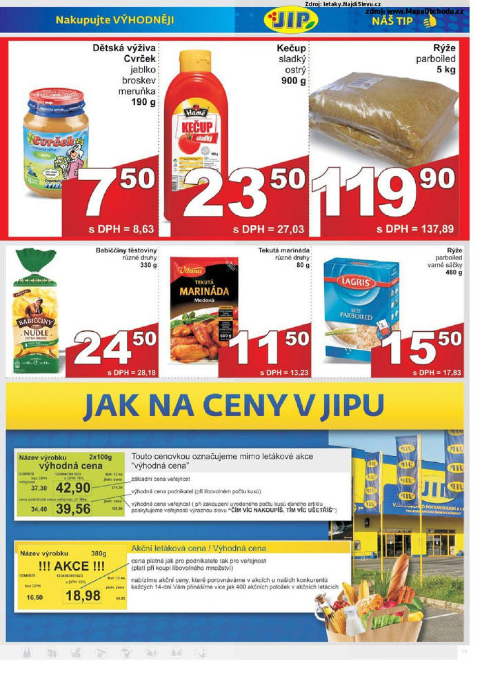 Stránka č. 11 - Akční leták JIP Cash and Carry