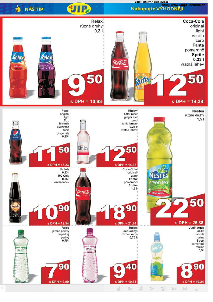 Stránka č. 16 - Akční leták JIP Cash and Carry