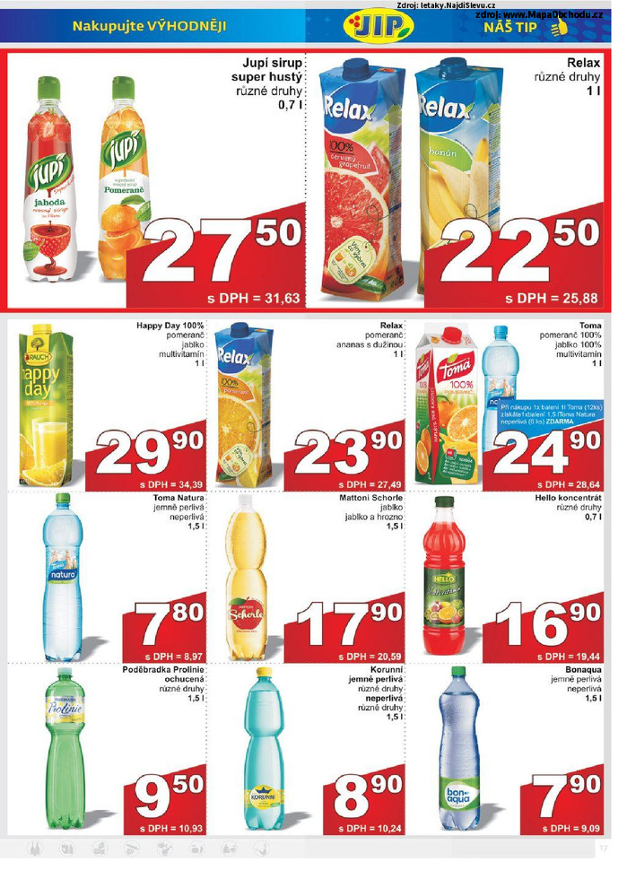 Stránka č. 17 - Akční leták JIP Cash and Carry