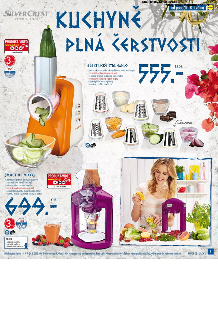 Stránka č. 9 - Akční leták Lidl Řecký týden