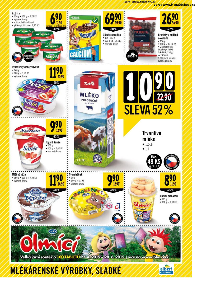 Stránka č. 5 - Akční leták Albert Hypermarket