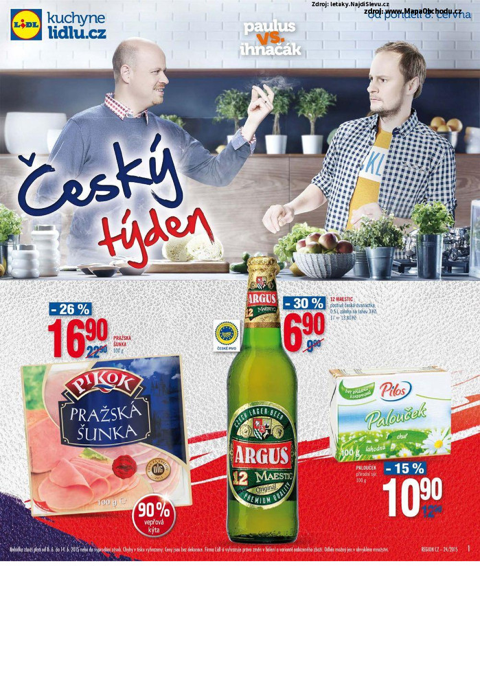 Stránka č. 1 - Akční leták Lidl