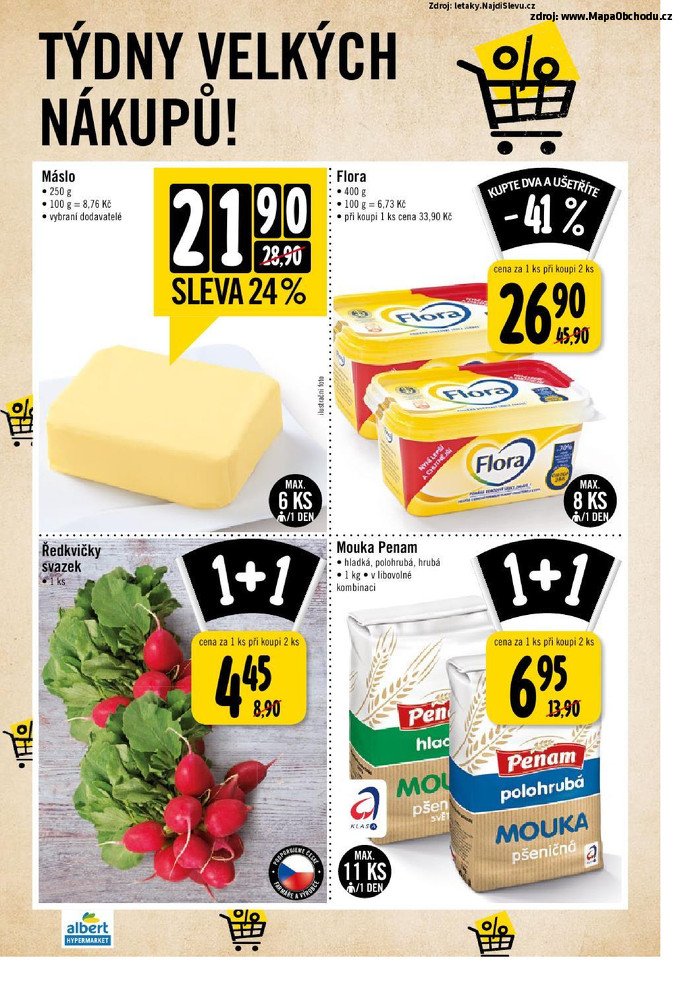 Stránka č. 2 - Akční leták Albert Hypermarket