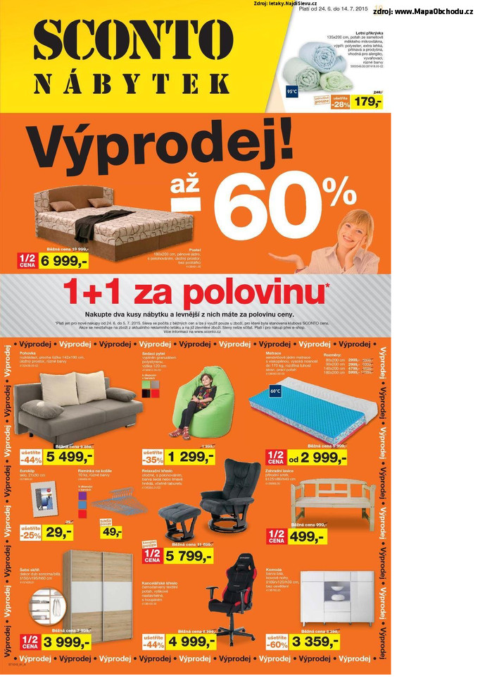 Stránka č. 1 - Akční leták Sconto