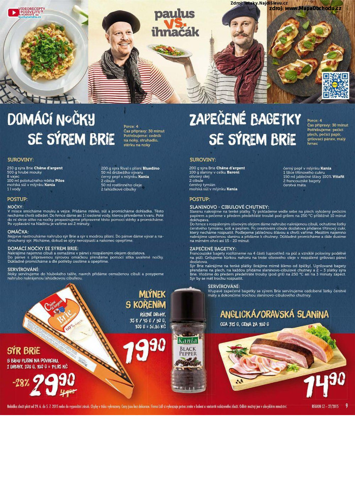 Stránka č. 9 - Akční leták Lidl Francouzský týden