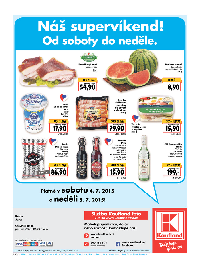 Stránka č. 40 - Akční leták Kaufland