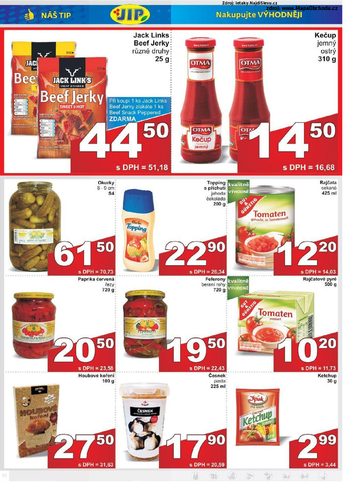 Stránka č. 12 - Akční leták JIP Cash and Carry