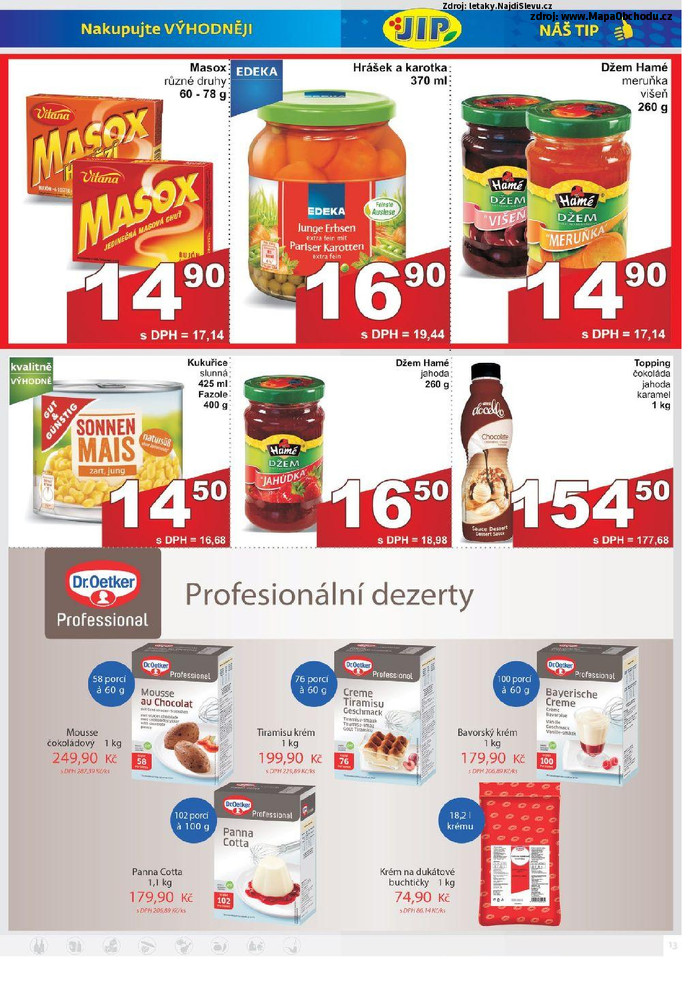 Stránka č. 13 - Akční leták JIP Cash and Carry