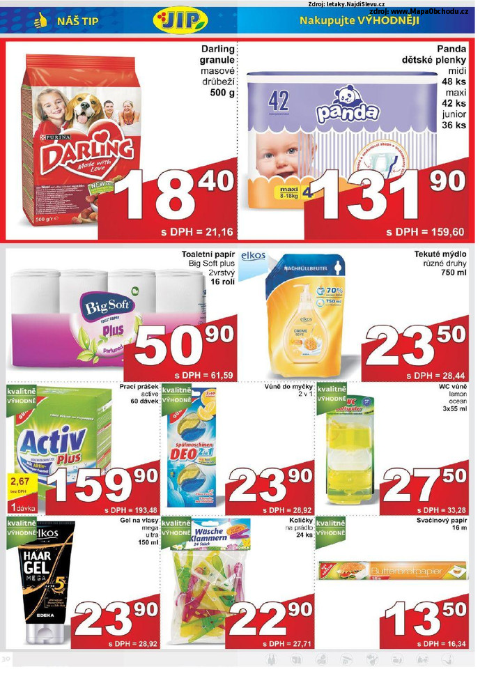 Stránka č. 30 - Akční leták JIP Cash and Carry