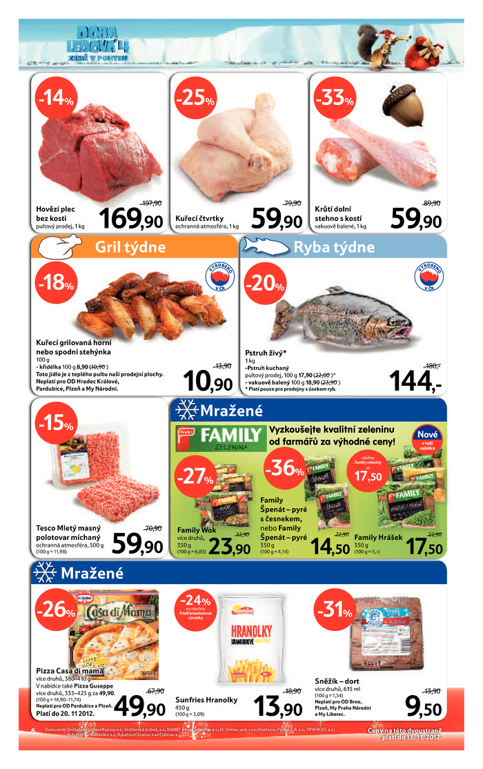 Stránka č. 6 - Akční leták Tesco  Hypermarket