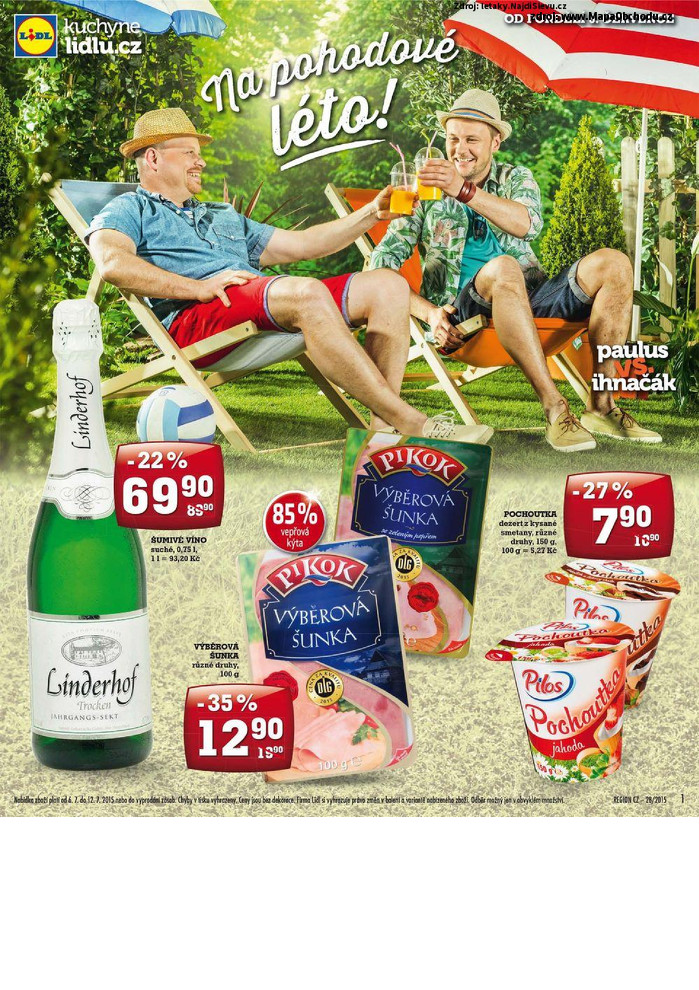 Stránka č. 1 - Akční leták Lidl