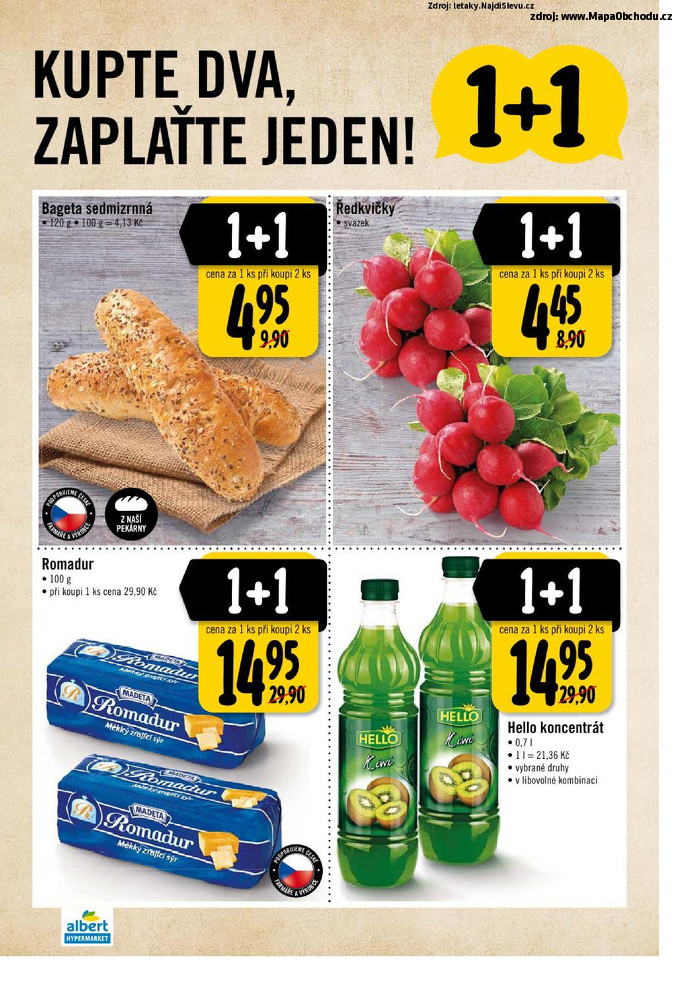 Stránka č. 2 - Akční leták Albert Hypermarket