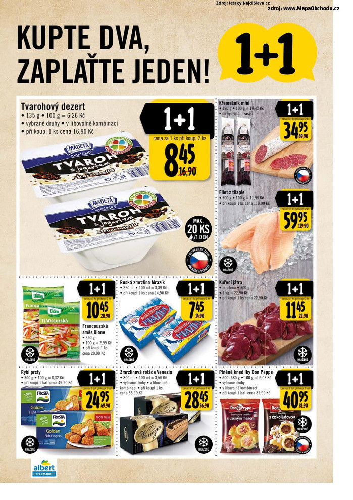 Stránka č. 4 - Akční leták Albert Hypermarket