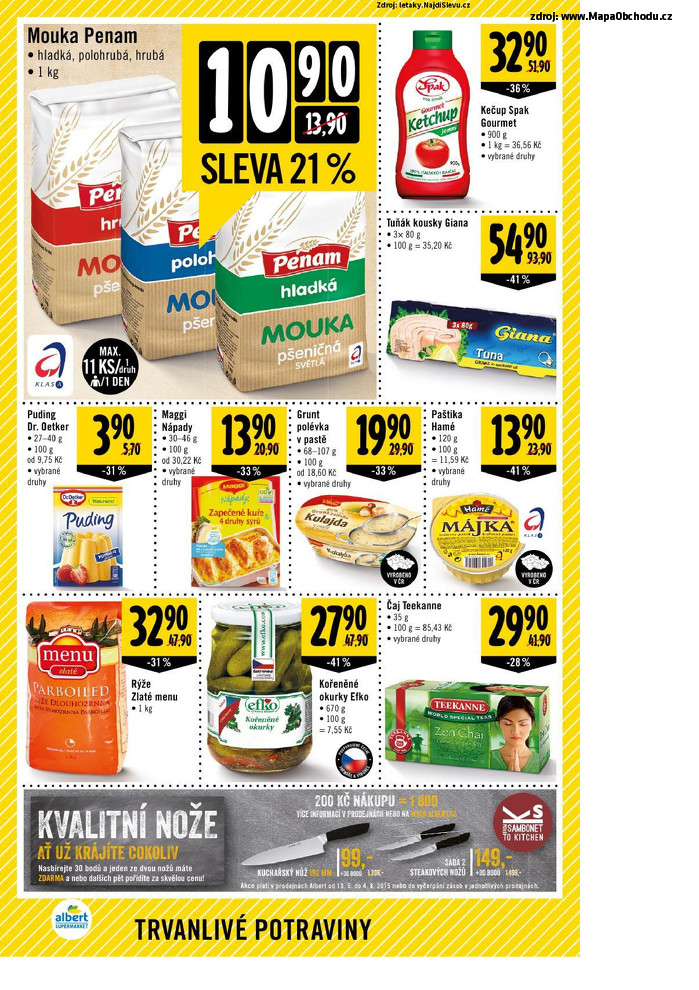 Stránka č. 8 - Akční leták Albert Supermarket